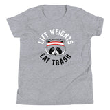 Lift Weights Eat Trash Kid's Youth Tee