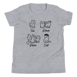 Un Deux Trois Cat Kid's Youth Tee