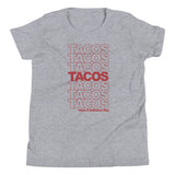 Tacos Tacos Tacos Kid's Youth Tee