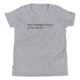 Most Intelligent Person in the World Citation Needed Kid's Youth Tee