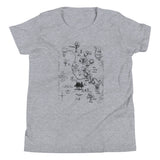 100 Acre Map Kid's Youth Tee