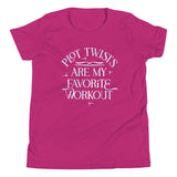 Plot Twists Are My Favorite Workout Kid's Youth Tee