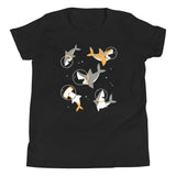 Sharks In Space Kid's Youth Tee