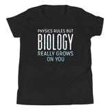 Biology Really Grows On You Kid's Youth Tee