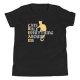 Cats Rule Everything Around Me Kid's Youth Tee