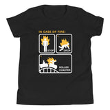 Stop Drop Roller Coaster Kid's Youth Tee