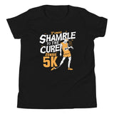 Shamble To The Cure Zombie 5K Kid's Youth Tee