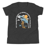 My Favorite Hobby Is Hiding From My Problems Kid's Youth Tee