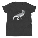 Purrannosaurus Rex Kid's Youth Tee