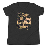 Quietly Thriving In Fictional Realms Kid's Youth Tee