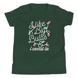 I Like Big Bulbs & I Cannot Lie Kid's Youth Tee