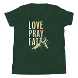 Love Pray Eat Kid's Youth Tee
