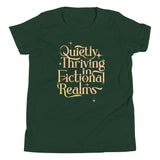 Quietly Thriving In Fictional Realms Kid's Youth Tee
