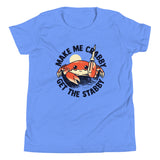 Make Me Crabby Get The Stabby Kid's Youth Tee