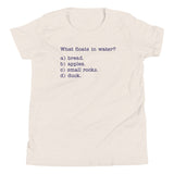 What Floats In Water? Kid's Youth Tee