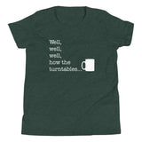 Well, Well, Well, How The Turntables Kid's Youth Tee
