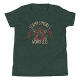Camp S'more Worry Less Kid's Youth Tee