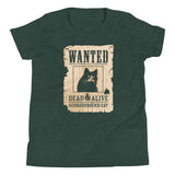 Wanted Dead And Alive Kid's Youth Tee