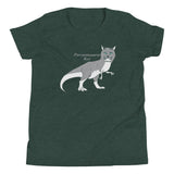 Purrannosaurus Rex Kid's Youth Tee