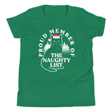 The Naughty List Kid's Youth Tee