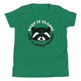 Keep It Classy And A Little Trashy Kid's Youth Tee