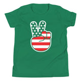 USA Peace Kid's Youth Tee