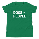 Dogs>People Kid's Youth Tee