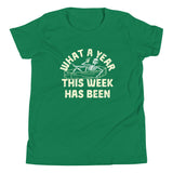 What A Year This Week Has Been Kid's Youth Tee