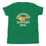 Emotional Support Dog Kid's Youth Tee