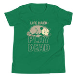 Life Hack Play Dead Kid's Youth Tee