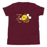 To Bee Or Not To Bee Kid's Youth Tee