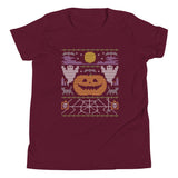Ugly Halloween Sweater Kid's Youth Tee