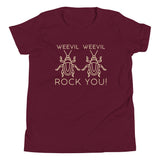 Weevil Weevil Rock You! Kid's Youth Tee