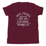 Plot Twists Are My Favorite Workout Kid's Youth Tee