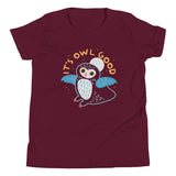 It's Owl Good Kid's Youth Tee