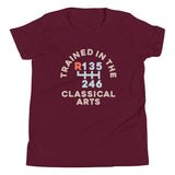 Trained In The Classical Arts Kid's Youth Tee