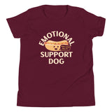 Emotional Support Dog Kid's Youth Tee