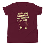 A Hot New Bombshell Has Entered The Villa Kid's Youth Tee