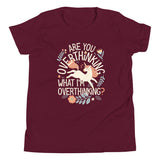 Are You Overthinking What I'm Overthinking? Kid's Youth Tee