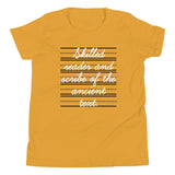 Skilled Reader And Scribe Of The Ancient Text Kid's Youth Tee