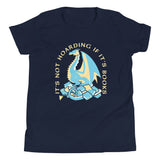 It's Not Hoarding If It's Books Kid's Youth Tee
