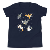 Sharks In Space Kid's Youth Tee