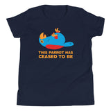 This Parrot Has Ceased To Be Kid's Youth Tee