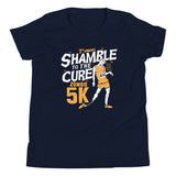 Shamble To The Cure Zombie 5K Kid's Youth Tee