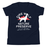 Dire Wolf Nature Preserve Kid's Youth Tee