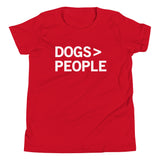 Dogs>People Kid's Youth Tee