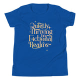 Quietly Thriving In Fictional Realms Kid's Youth Tee
