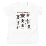 Insects Of The World Kid's Youth Tee