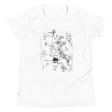 100 Acre Map Kid's Youth Tee