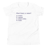 What Floats In Water? Kid's Youth Tee